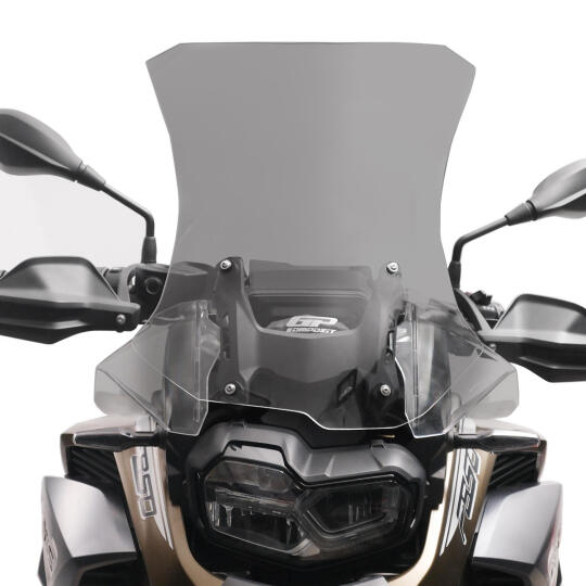 GP Kompozit BMW F 850 GS 2018-2023 Uyumlu Ön Tur Camı Füme (1)