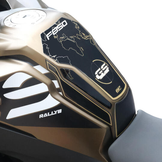 GP Kompozit BMW F 850 GS 2018-2024 Uyumlu Tank Pad Siyah - 3