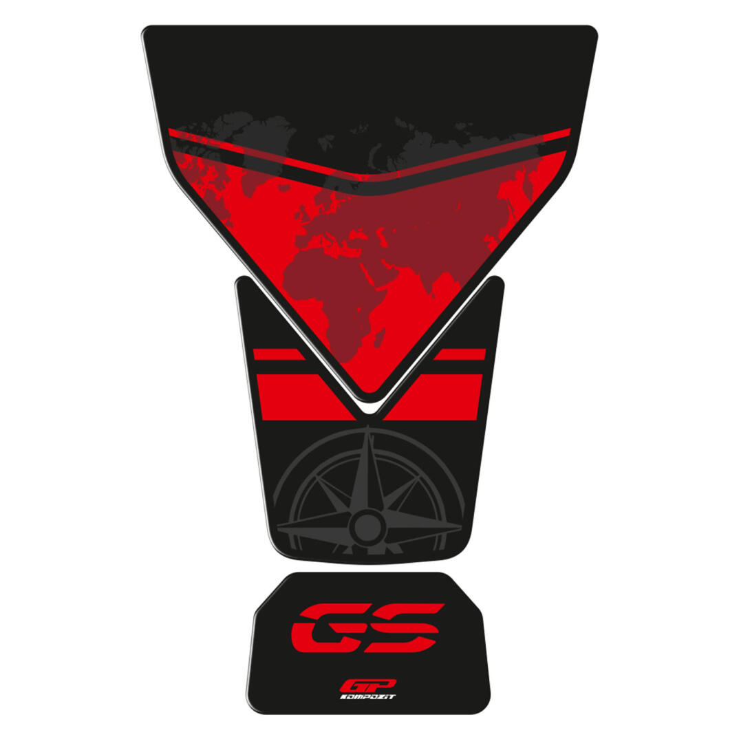 GP Kompozit BMW F 850 GS ADV 2018-2023 Uyumlu Tank Pad Kırmızı - 1