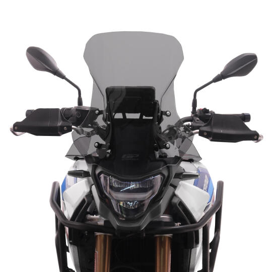 GP Kompozit BMW F 900 GS 2024-2026 Uyumlu Ön Tur Camı Füme (1)