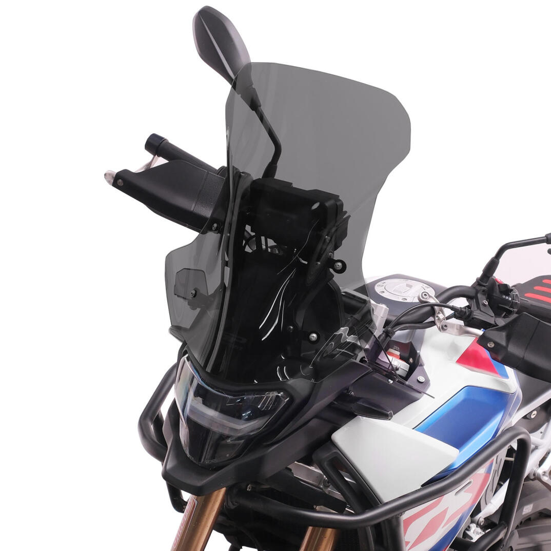 GP Kompozit BMW F 900 GS 2024-2026 Uyumlu Ön Tur Camı Füme - 3