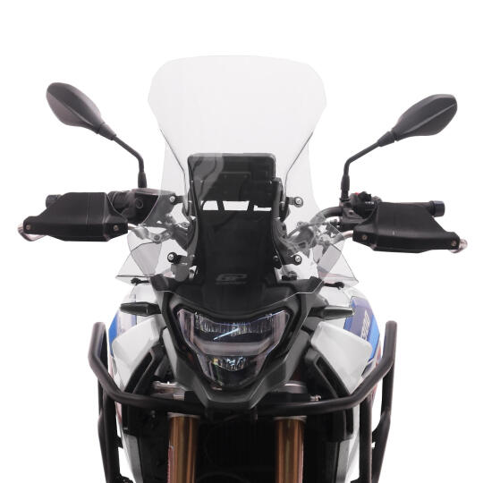 GP Kompozit BMW F 900 GS 2024-2026 Uyumlu Ön Tur Camı Şeffaf (1)