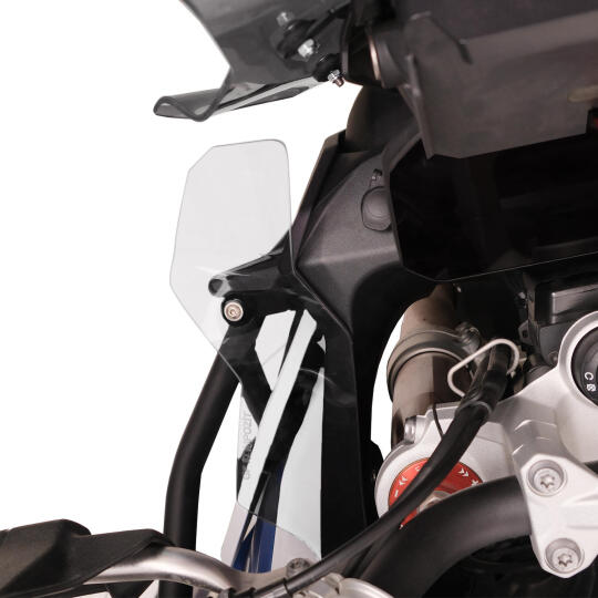 GP Kompozit BMW F 900 GS 2024-2026 Uyumlu Yan Deflektör Şeffaf (1)
