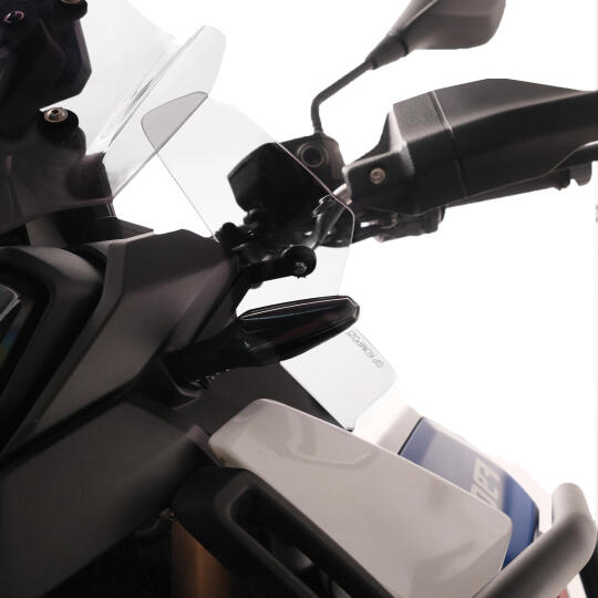 GP Kompozit BMW F 900 GS 2024-2026 Uyumlu Yan Deflektör Şeffaf - 4
