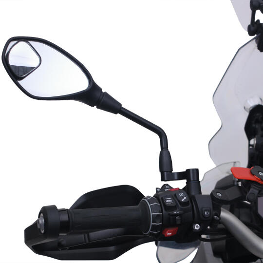 GP Kompozit BMW F 900 GS ADV 2024-2026 Uyumlu Ayna Genişletme Siyah (1)