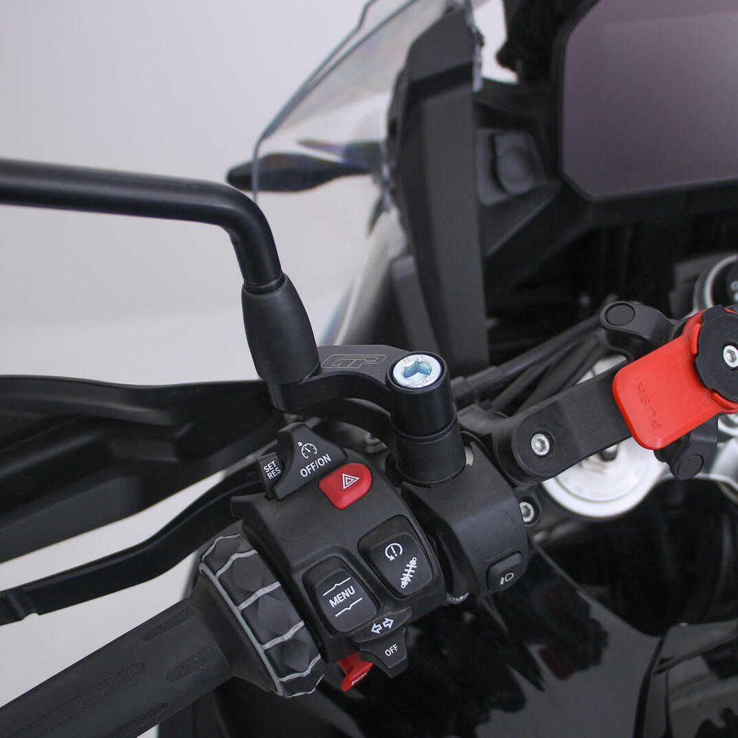 GP Kompozit BMW F 900 GS ADV 2024-2026 Uyumlu Ayna Genişletme Siyah - 5
