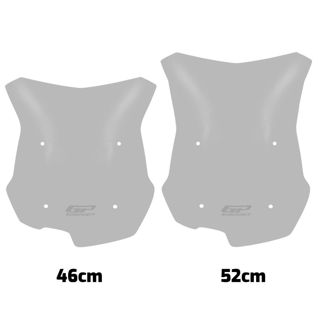 GP Kompozit BMW F 900 GS ADV 2024-2026 Uyumlu Ön Cam Füme - 1
