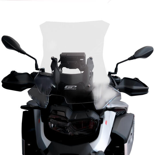 GP Kompozit BMW F 900 GS ADV 2024-2026 Uyumlu Ön Cam Füme (1)