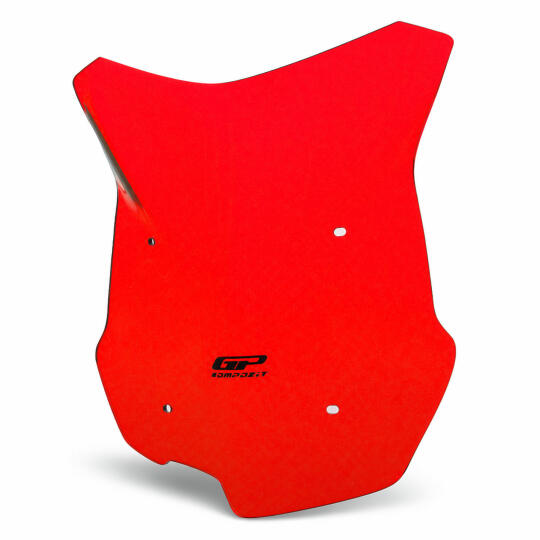 GP Kompozit BMW F 900 GS ADV 2024-2026 Uyumlu Ön Cam Kırmızı (1)