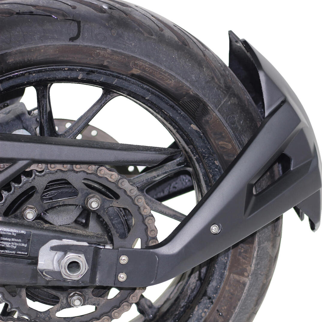 GP Kompozit BMW F 900 XR 2020-2023 Uyumlu Arka Çamur Sıyırıcı Siyah - 2