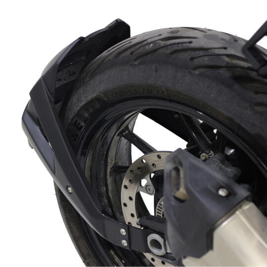 GP Kompozit BMW F 900 XR 2020-2023 Uyumlu Arka Çamur Sıyırıcı Siyah - 3
