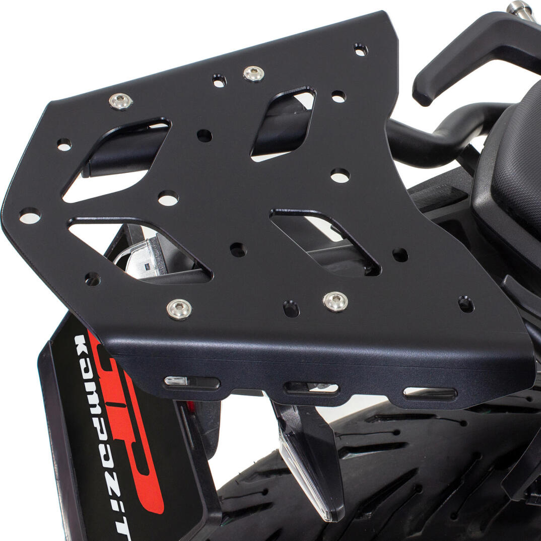 GP Kompozit BMW F 900 XR 2020-2026 Uyumlu Çanta Demiri Siyah - 4
