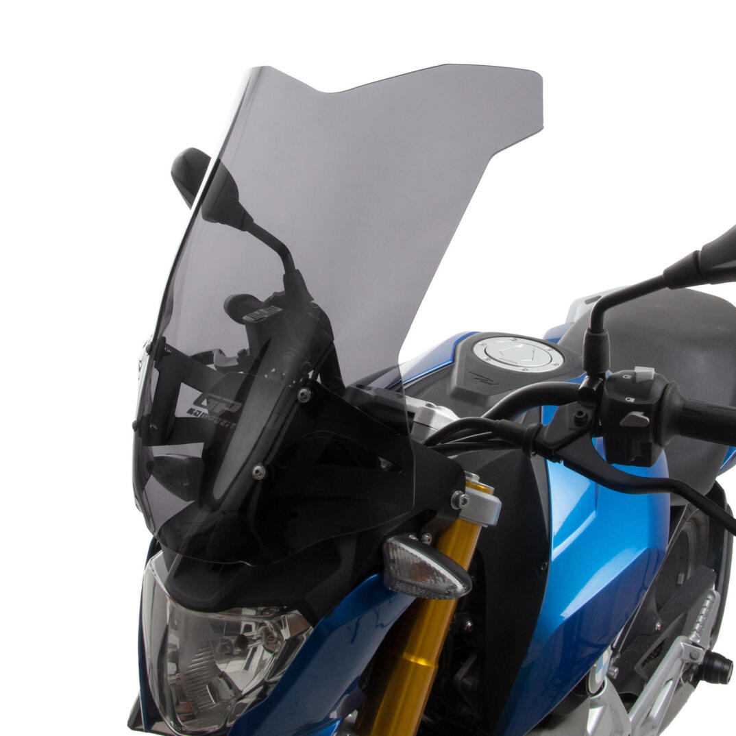 GP Kompozit BMW G 310 R 2018-2019 Uyumlu Ayaklı Ön Tur Camı Şeffaf - 3