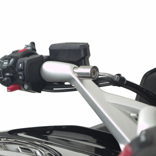 GP Kompozit BMW K 1600 2014-2026 Uyumlu Telefon / Navigasyon Tutucu Gri - 5