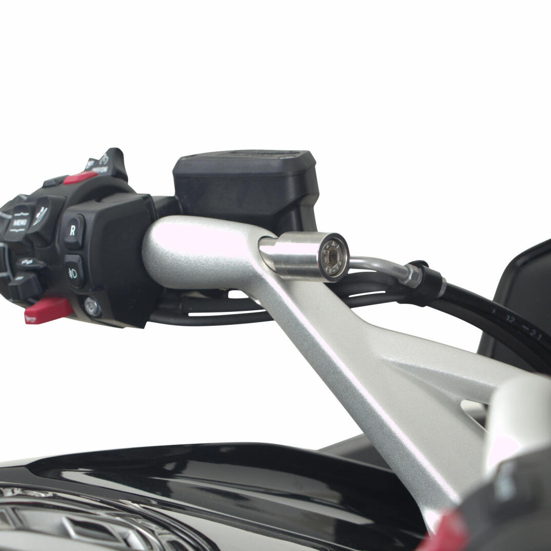 GP Kompozit BMW K 1600 2014-2026 Uyumlu Telefon / Navigasyon Tutucu Gri - 5