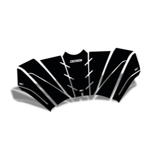 GP Kompozit BMW K 1600 2017-2026 Uyumlu Tank Pad Seti Siyah (1)