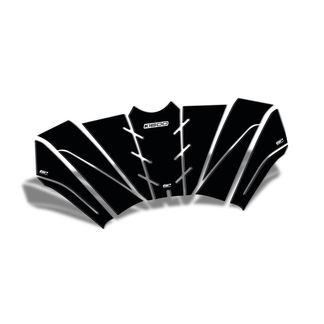 GP Kompozit BMW K 1600 2017-2026 Uyumlu Tank Pad Seti Siyah - 2