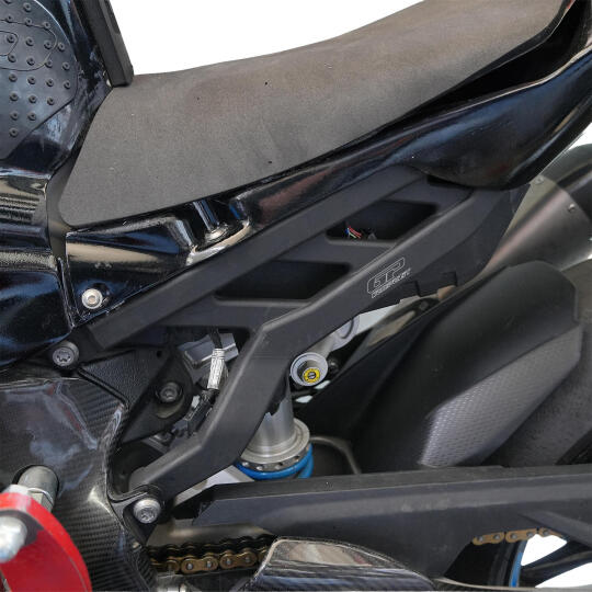 GP Kompozit BMW M 1000 RR 2019-2026 Uyumlu Yarış Grenajı İçin Kısa Kuyruk Şasesi Siyah (1)
