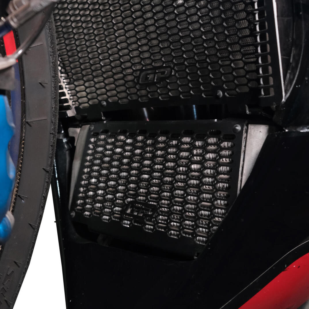GP Kompozit BMW M 1000 RR 2021-2026 Uyumlu Radyatör Koruma Siyah - 3