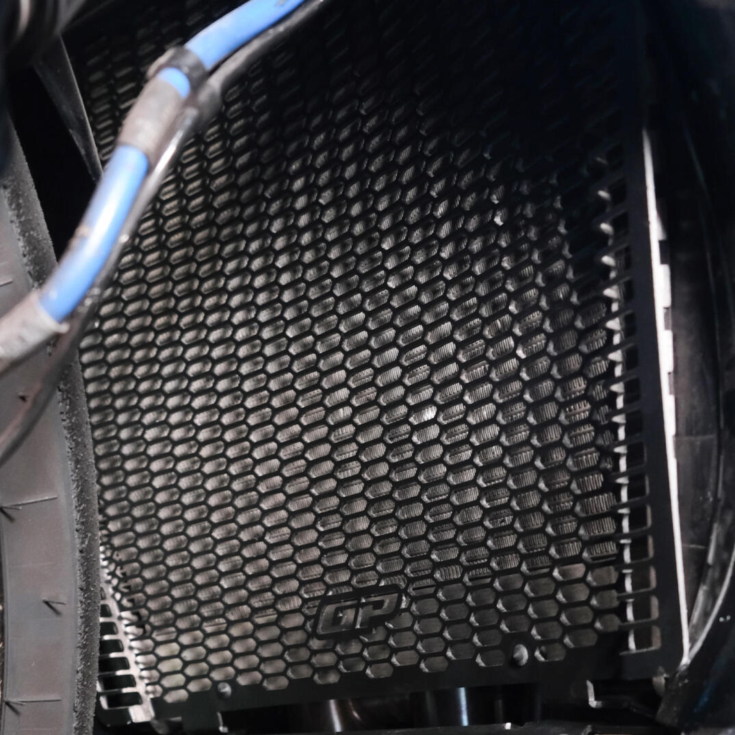 GP Kompozit BMW M 1000 RR 2021-2026 Uyumlu Radyatör Koruma Siyah - 4