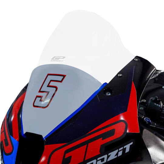 GP Kompozit BMW M 1000 RR 2022-2026 Y.Grenajı Uyumlu Ön Cam Şeffaf (1)