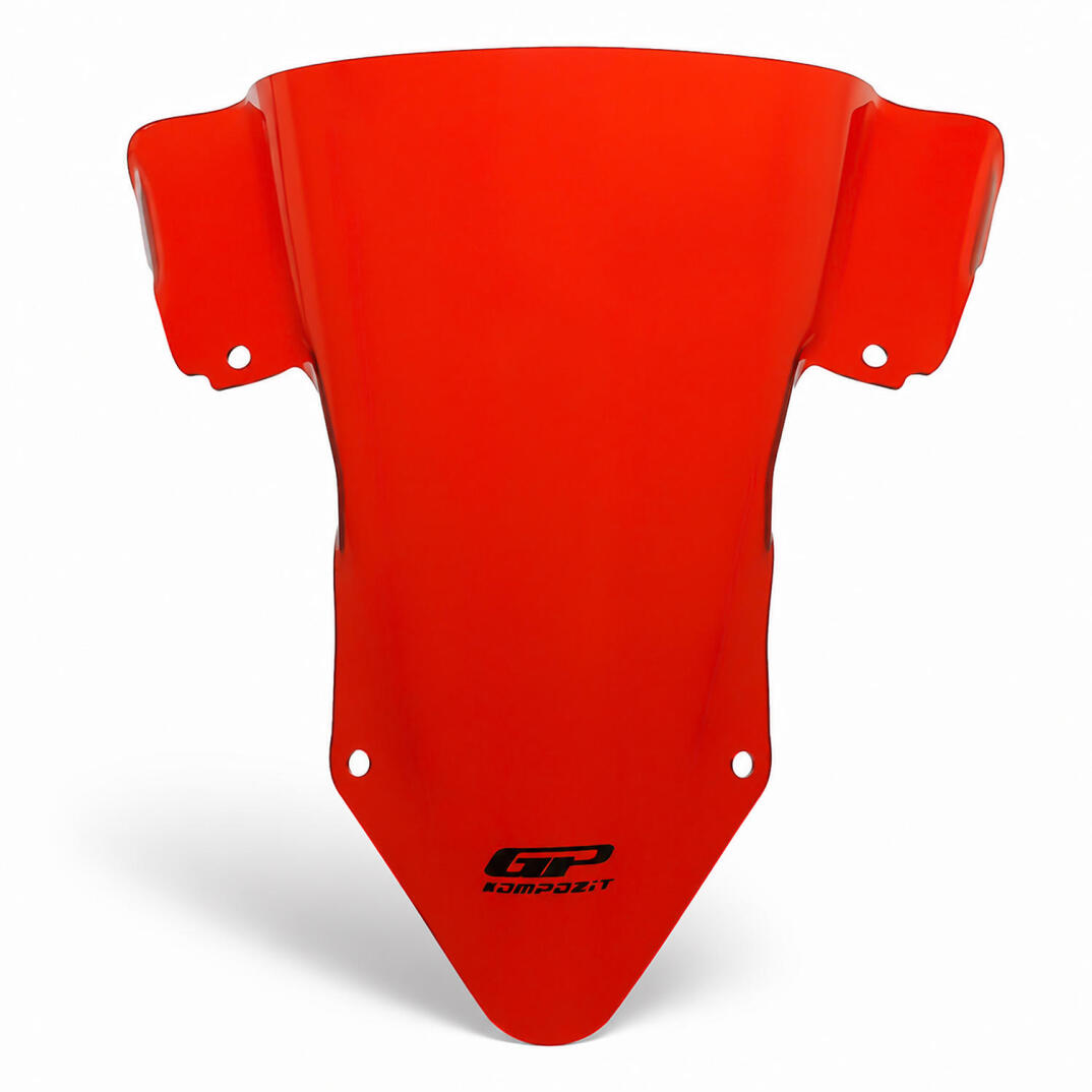 GP Kompozit BMW M 1000 RR 2024-2026 Uyumlu Ön Cam Kırmızı - 1