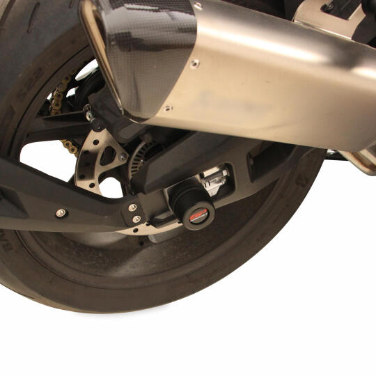 GP Kompozit BMW M 1000 XR 2024-2026 Uyumlu Aks Koruma Takozu Siyah - 4