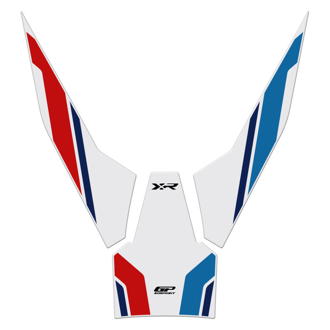GP Kompozit BMW M 1000 XR 2024-2026 Uyumlu Tank Pad Beyaz - 1