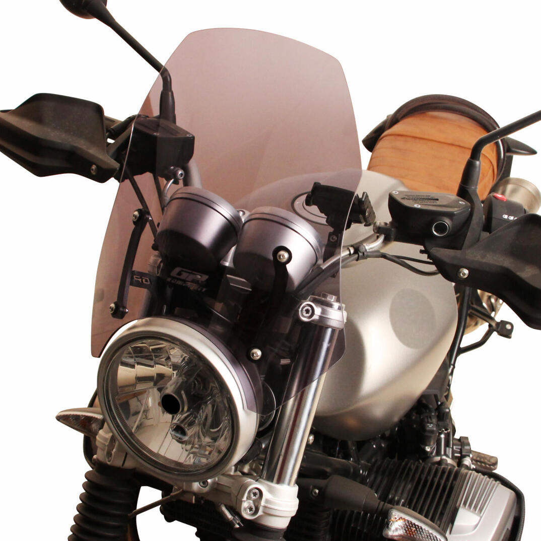 GP Kompozit BMW R 12 nineT 2024-2026 Uyumlu Ön Cam Füme - 3