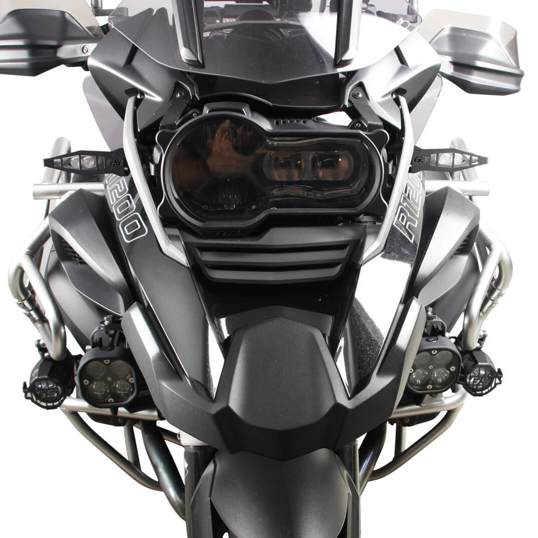 GP Kompozit BMW R 1200 GS 2013-2021 Uyumlu Sinyal Koruma Siyah - 2