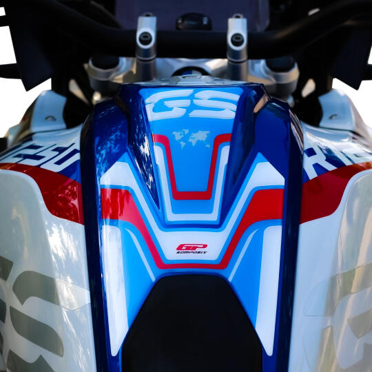 GP Kompozit BMW R 1200 GS 2013-2024 Uyumlu Tank Pad Siyah-Sarı (1)