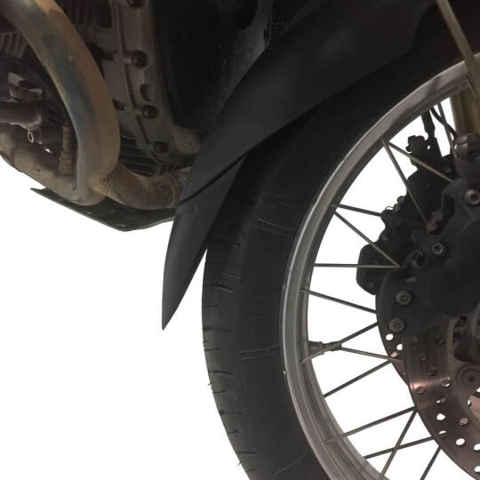 GP Kompozit BMW R 1200 GS / ADV 2004-2012 Uyumlu Ön Çamurluk Uzatma Siyah (1)