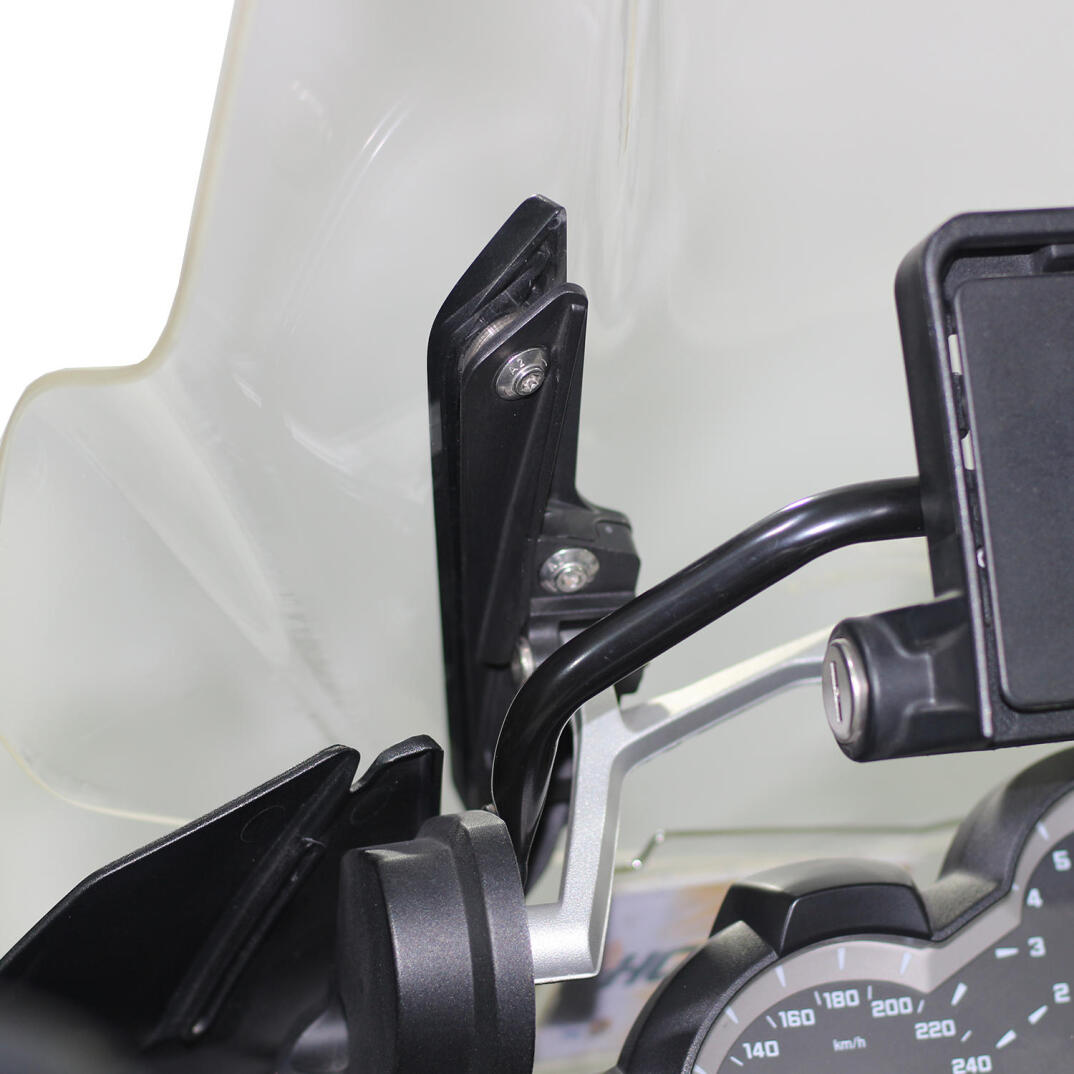 GP Kompozit BMW R 1200 GS / R 1250 GS 2013-2024 Uyumlu Ön Tur Camı Füme - 5