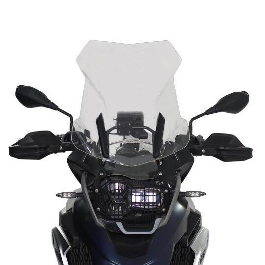 GP Kompozit BMW R 1200 GS / R 1250 GS 2013-2024 Uyumlu Ön Tur Camı Şeffaf (1)