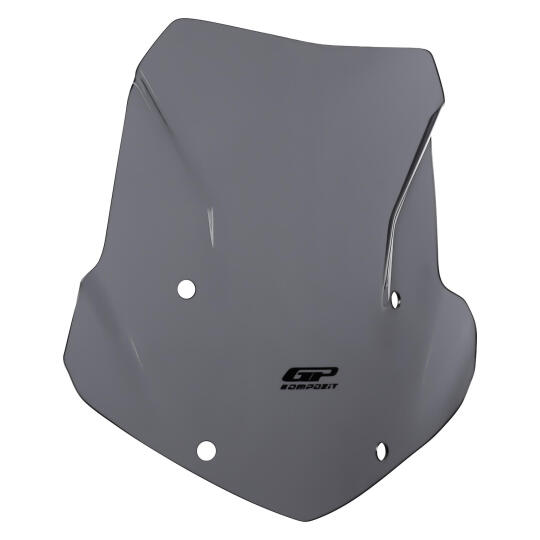 GP Kompozit BMW R 1200 GS / R 1250 GS 2014-2024 Uyumlu Ön Cam Gri - 3