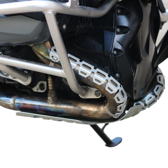 GP Kompozit BMW R 1200 GS / R 1250 GS ADV 2013-2024 Uyumlu Egzoz Koruma Alüminyum (1)