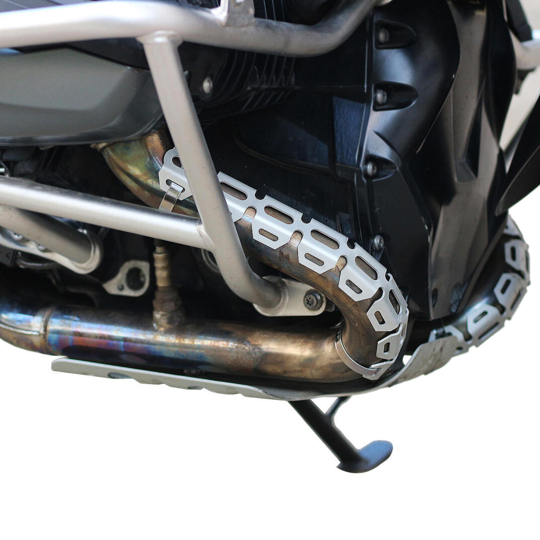 GP Kompozit BMW R 1200 GS / R 1250 GS ADV 2013-2024 Uyumlu Egzoz Koruma Alüminyum - 2