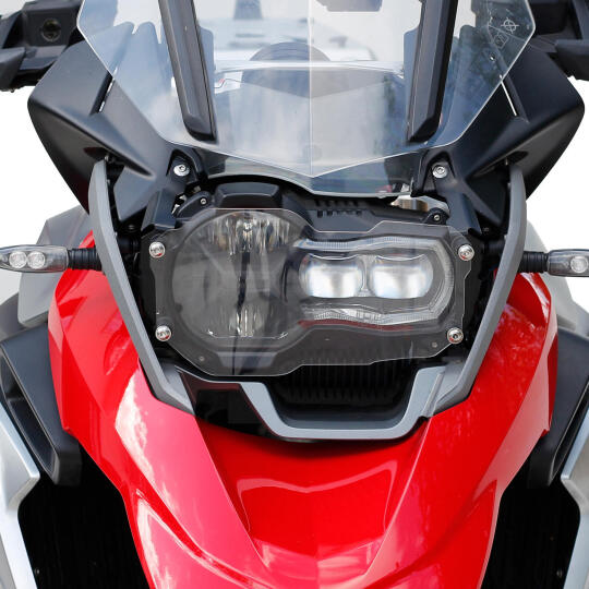 GP Kompozit BMW R 1200 GS / R 1250 GS ADV 2013-2024 Uyumlu Far Koruma Şeffaf (1)