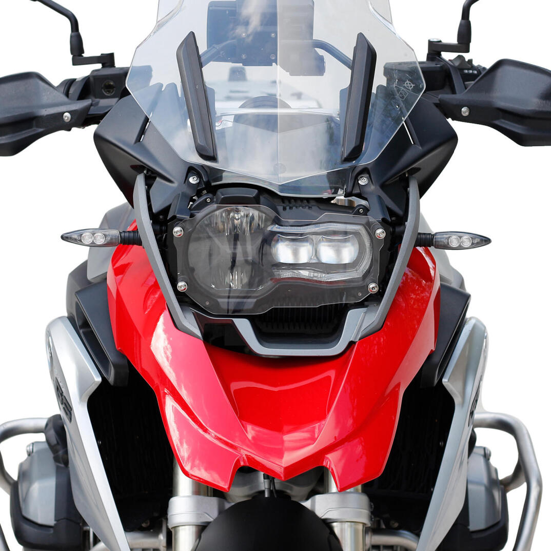 GP Kompozit BMW R 1200 GS / R 1250 GS ADV 2013-2024 Uyumlu Far Koruma Şeffaf - 4