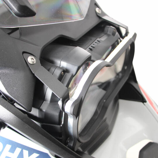 GP Kompozit BMW R 1200 GS / R 1250 GS ADV 2013-2024 Uyumlu Far Koruma Şeffaf - 4