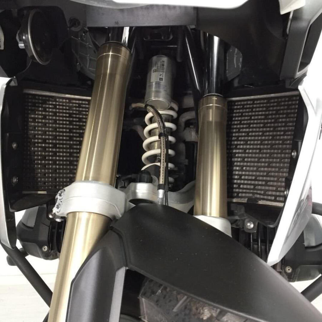 GP Kompozit BMW R 1200 GS / R 1250 GS ADV 2013-2024 Uyumlu Radyatör Koruma Siyah - 3