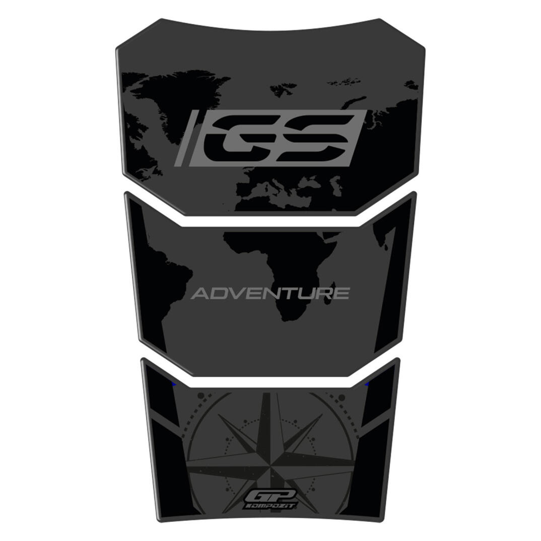 GP Kompozit BMW R 1200 GS / R 1250 GS ADV 2013-2024 Uyumlu Tank Pad Siyah - 1