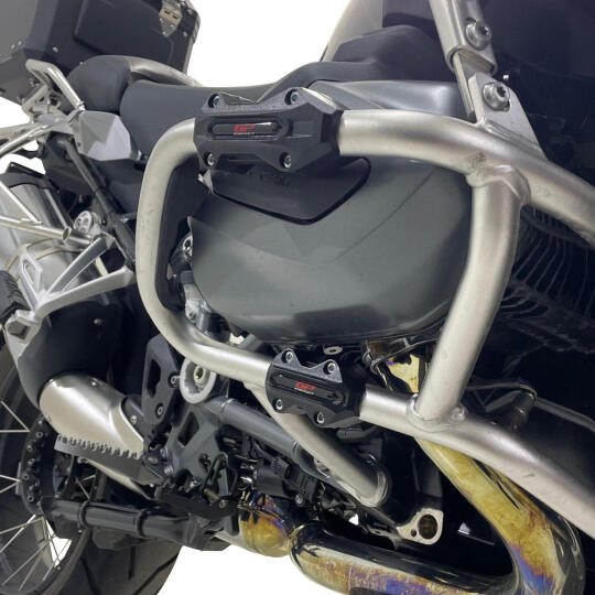 GP Kompozit BMW R 1200/1250 GS ADV 2013-2024 Uyumlu Koruma Demiri Plastiği Seti Siyah - 3