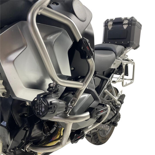 GP Kompozit BMW R 1200/1250 GS ADV Uyumlu Koruma Demiri Plastiği Seti Siyah - 4