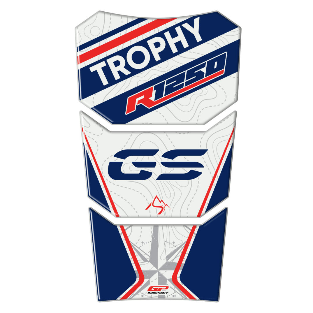 GP Kompozit BMW R 1250 GS / ADV 2018-2024 Uyumlu Tank Pad Trophy - 1