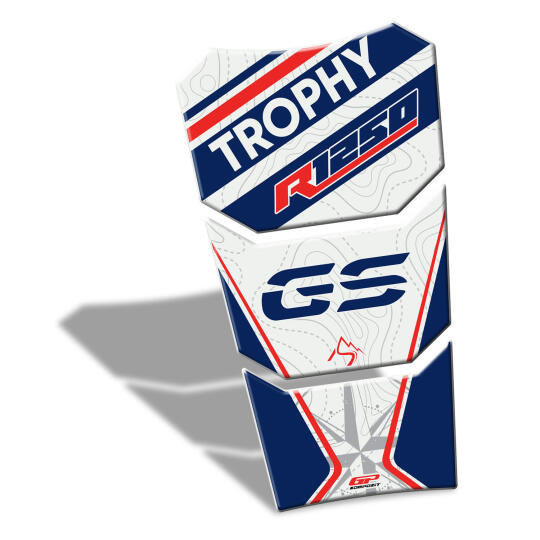 GP Kompozit BMW R 1250 GS / ADV 2018-2024 Uyumlu Tank Pad Trophy (1)