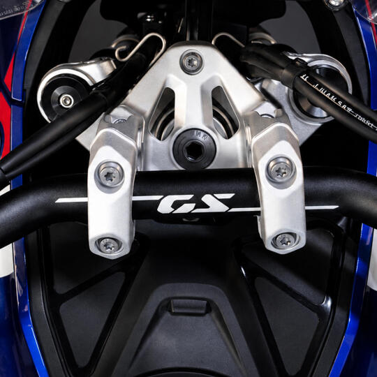 GP Kompozit BMW R 1300 GS 2023-2026 Uyumlu Gidon Yükseltme Gri - 4