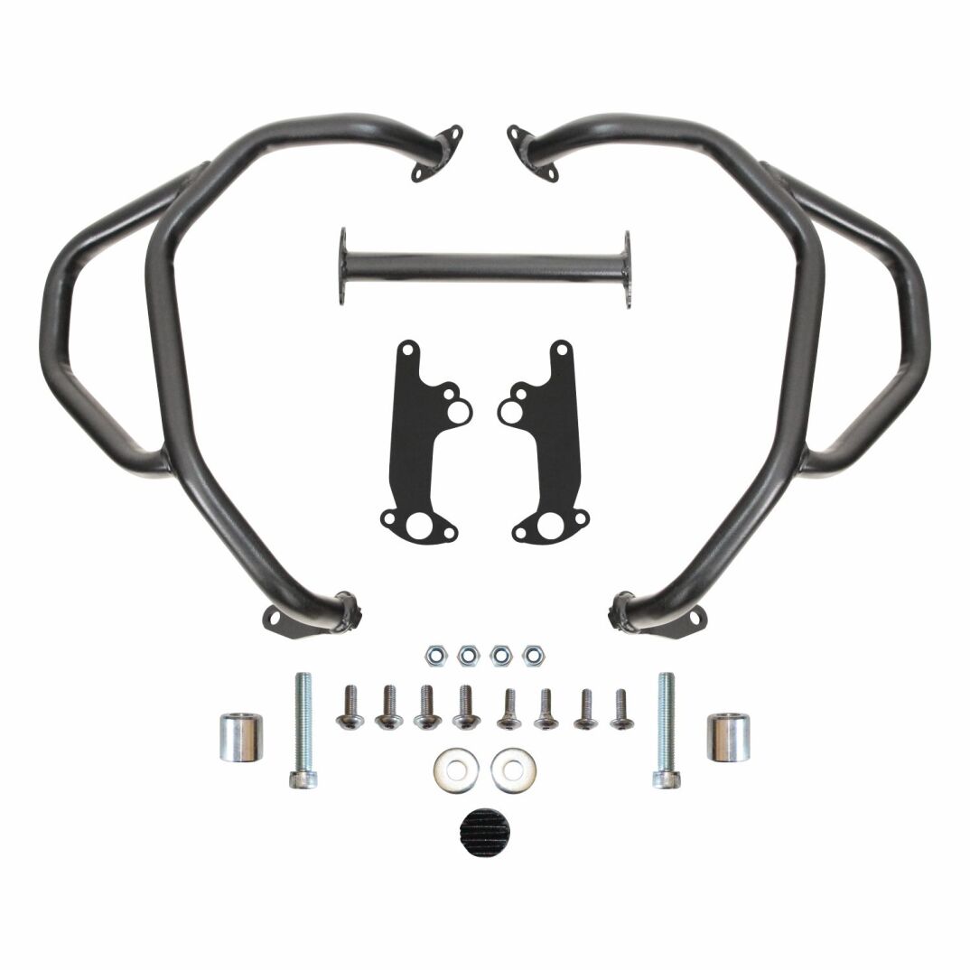 GP Kompozit BMW R 1300 GS 2023-2026 Uyumlu Motor Üst Koruma Demiri Siyah - 7