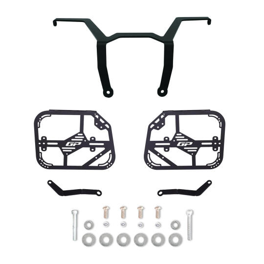 GP Kompozit BMW R 1300 GS 2023-2026 Uyumlu Yan Çanta Demiri Siyah - 6