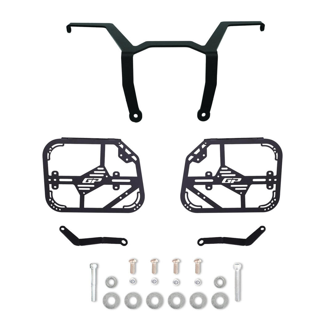 GP Kompozit BMW R 1300 GS 2023-2026 Uyumlu Yan Çanta Demiri Siyah - 6